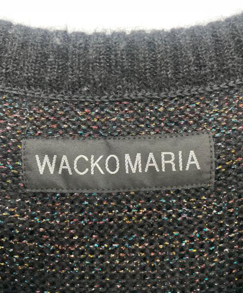 WACKO MARIA（ワコマリア）WACKO MARIA (ワコマリア) GLITTER MOHAIR KNIT ブラック サイズ:XLの古着・服飾アイテム