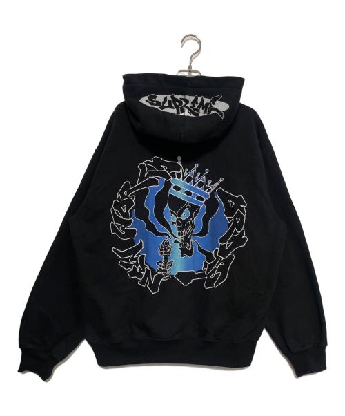 SUPREME（シュプリーム）SUPREME (シュプリーム) New World Order Hooded Sweat Shirts ブラック サイズ:Mの古着・服飾アイテム