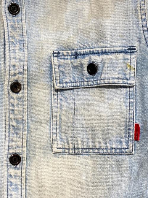 WTAPS（ダブルタップス）WTAPS (ダブルタップス) ALLMAN/SHIRT.COTTON.DENIM スカイブルー サイズ:Sの古着・服飾アイテム