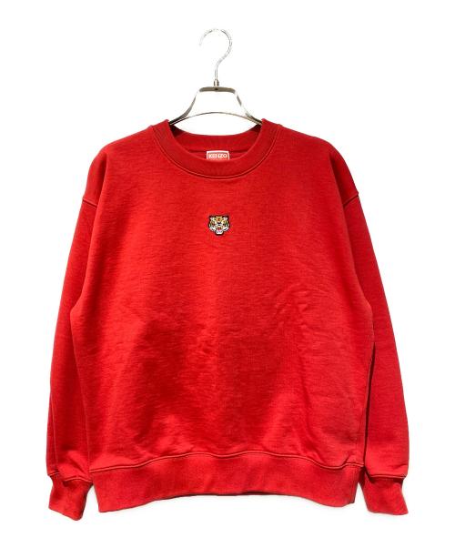KENZO（ケンゾー）KENZO (ケンゾー) Lucky Tiger Sweatshirts（ラッキータイガースウェットシャツ） レッド サイズ:Sの古着・服飾アイテム