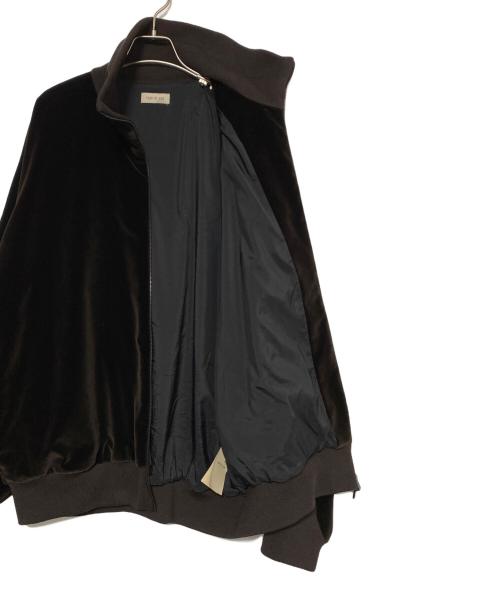 Fear Of God（フィア・オブ・ゴッド）Fear Of God (フィア・オブ・ゴッド) Velvet Track Jacket ブラウン サイズ:Lの古着・服飾アイテム