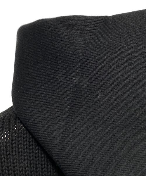 BALENCIAGA（バレンシアガ）BALENCIAGA (バレンシアガ) METAL PATCHED HOODIE ブラック サイズ:Sの古着・服飾アイテム