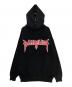 BALENCIAGA（バレンシアガ）の古着「METAL PATCHED HOODIE」｜ブラック