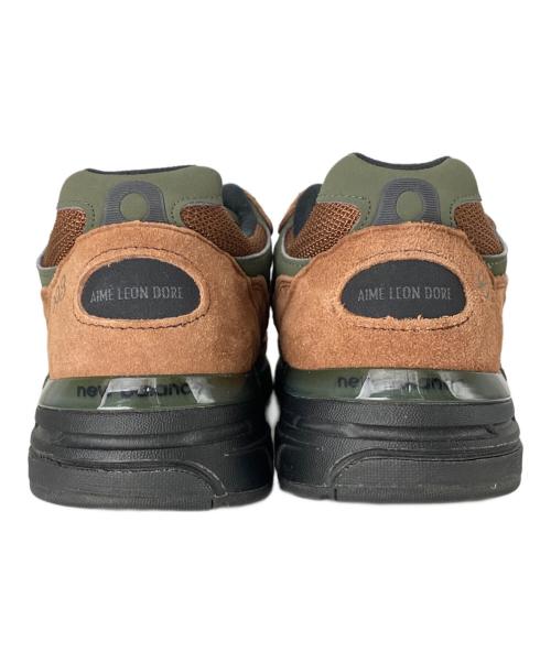 NEW BALANCE（ニューバランス）NEW BALANCE (ニューバランス) Aime Leon Dore (エメ レオン ドレ) MR993 ブラウン サイズ:27.5cm(US9.5)の古着・服飾アイテム