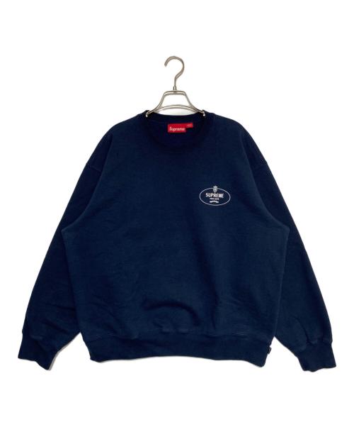 SUPREME（シュプリーム）SUPREME (シュプリーム) Crest Crewneck ネイビー サイズ:Lの古着・服飾アイテム
