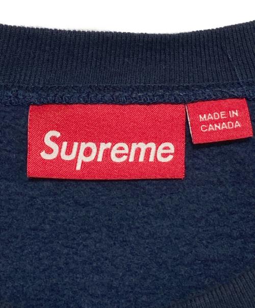 SUPREME（シュプリーム）SUPREME (シュプリーム) Crest Crewneck ネイビー サイズ:Lの古着・服飾アイテム