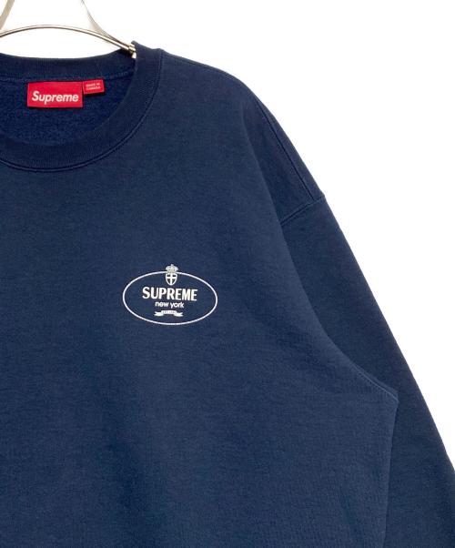SUPREME（シュプリーム）SUPREME (シュプリーム) Crest Crewneck ネイビー サイズ:Lの古着・服飾アイテム