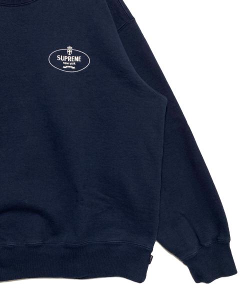 SUPREME（シュプリーム）SUPREME (シュプリーム) Crest Crewneck ネイビー サイズ:Lの古着・服飾アイテム