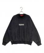 SUPREMEシュプリーム）の古着「Washed Box Logo Crewneck」｜ブラック