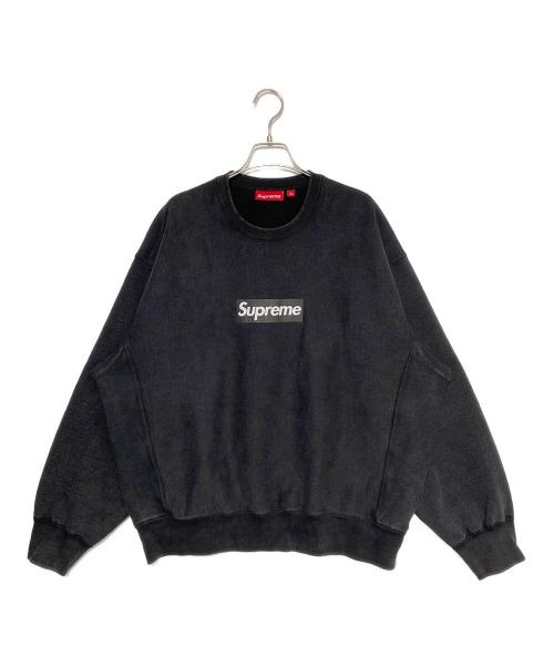 SUPREME（シュプリーム）SUPREME (シュプリーム) Washed Box Logo Crewneck ブラック サイズ:Lの古着・服飾アイテム