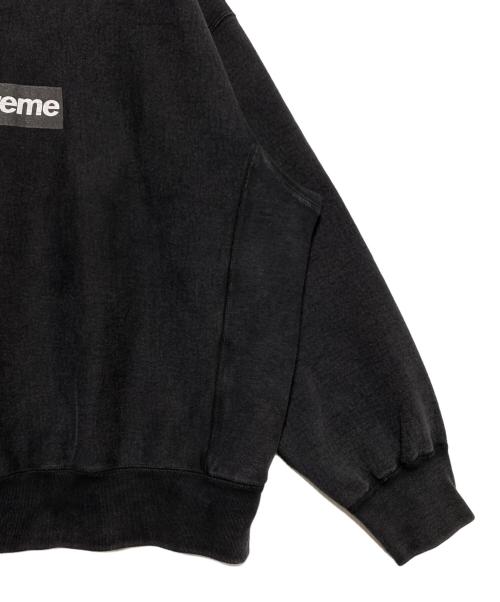 SUPREME（シュプリーム）SUPREME (シュプリーム) Washed Box Logo Crewneck ブラック サイズ:Lの古着・服飾アイテム