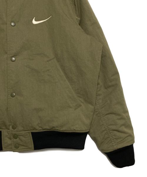 stussy（ステューシー）stussy (ステューシー) NIKE (ナイキ) Reversible Jacket カーキ×オレンジ サイズ:Mの古着・服飾アイテム