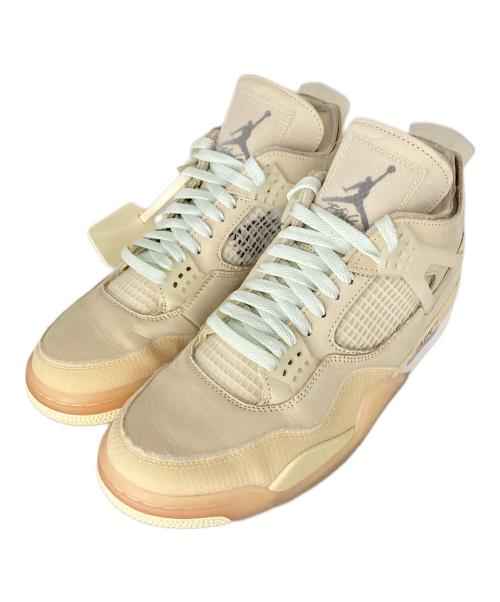 NIKE（ナイキ）NIKE (ナイキ) OFFWHITE (オフホワイト) Air Jordan 4 SP アイボリー サイズ:28cm(US10)の古着・服飾アイテム