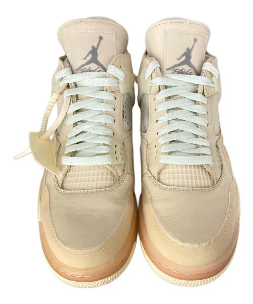 NIKE（ナイキ）NIKE (ナイキ) OFFWHITE (オフホワイト) Air Jordan 4 SP アイボリー サイズ:28cm(US10)の古着・服飾アイテム