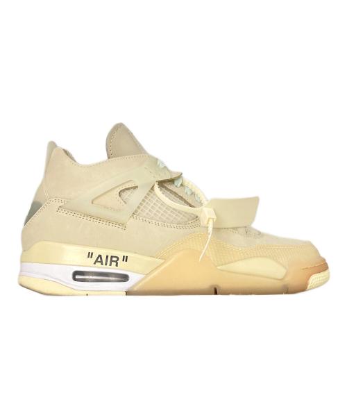 NIKE（ナイキ）NIKE (ナイキ) OFFWHITE (オフホワイト) Air Jordan 4 SP アイボリー サイズ:28cm(US10)の古着・服飾アイテム