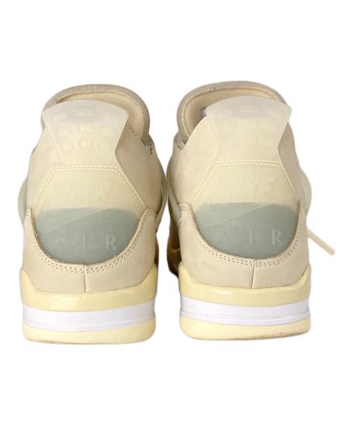 NIKE（ナイキ）NIKE (ナイキ) OFFWHITE (オフホワイト) Air Jordan 4 SP アイボリー サイズ:28cm(US10)の古着・服飾アイテム