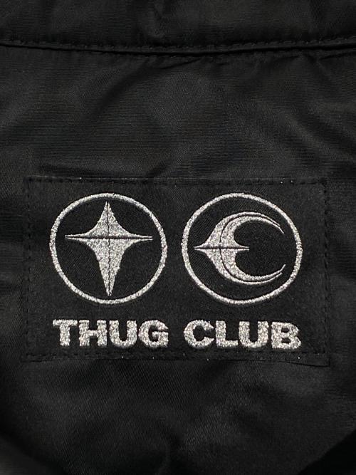 THUG CLUB（サグ クラブ）THUG CLUB (サグ クラブ) NYLON STUDDED BOMBER ブラック サイズ:3の古着・服飾アイテム