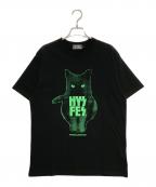 Hysteric Glamourヒステリックグラマー）の古着「FES Tシャツ」｜ブラック