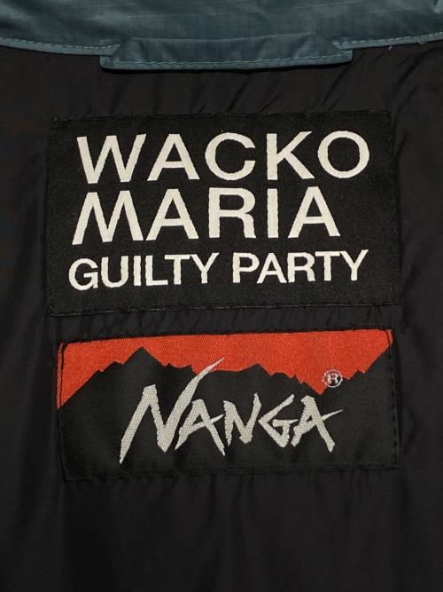 WACKO MARIA（ワコマリア）WACKO MARIA (ワコマリア) NANGA (ナンガ) ダウンジャケット スカイブルー サイズ:XLの古着・服飾アイテム