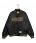 SUPREME（シュプリーム）の古着「Camo Logo Varsity Jacket」｜ブラック