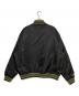 SUPREME (シュプリーム) MITCHELL & NESS (ミッチェルアンドネス) Camo Logo Varsity Jacket ブラック サイズ:M：47000円