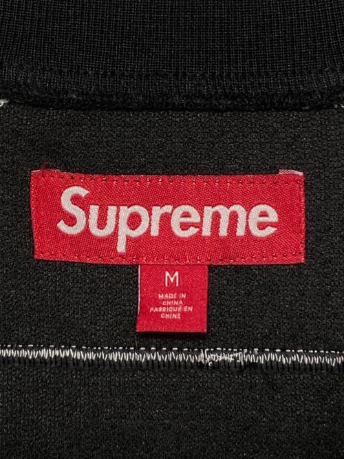 SUPREME（シュプリーム）SUPREME (シュプリーム) Rhinestone Hockey Jersey ブラック サイズ:Mの古着・服飾アイテム