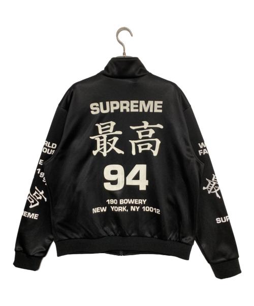 SUPREME（シュプリーム）SUPREME (シュプリーム) Worldwide Tricot Track Jacket ブラック サイズ:Mの古着・服飾アイテム