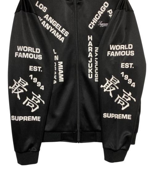 SUPREME（シュプリーム）SUPREME (シュプリーム) Worldwide Tricot Track Jacket ブラック サイズ:Mの古着・服飾アイテム