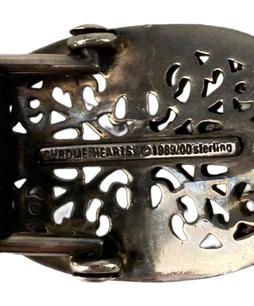 CHROME HEARTS（クロムハーツ）CHROME HEARTS (クロムハーツ) クラシックオーバルクロス ベルト シルバー サイズ:30の古着・服飾アイテム