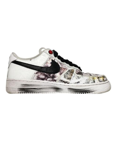 NIKE（ナイキ）NIKE (ナイキ) PEACEMINUSONE (ピースマイナスワン) AIR FORCE 1 07/PARA-NOISE ホワイト サイズ:27㎝ (US9）の古着・服飾アイテム