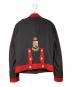 DOLCE & GABBANA Royal Military Uniform Jacket with Embroidered Coat（ロイヤルミリタリーユニフォームジャケットウィズエンブロイダリーコート） ブラック×レッド サイズ:48：50000円
