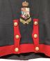 中古・古着 DOLCE & GABBANA Royal Military Uniform Jacket with Embroidered Coat（ロイヤルミリタリーユニフォームジャケットウィズエンブロイダリーコート） ブラック×レッド サイズ:48：50000円