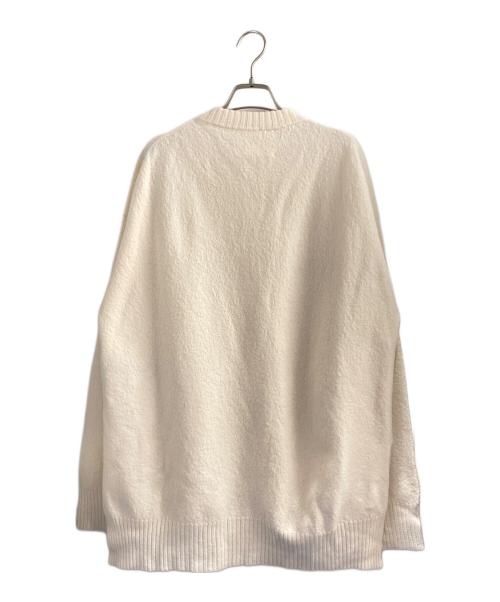 JIL SANDER（ジルサンダー）JIL SANDER (ジルサンダー) 24AW SWEATER CN LS ホワイト サイズ:46の古着・服飾アイテム
