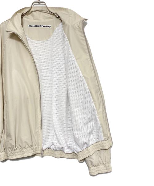 ALEXANDER WANG（アレキサンダー・ワン）ALEXANDER WANG (アレキサンダーワン) トラックジャケット アイボリー サイズ:Mの古着・服飾アイテム