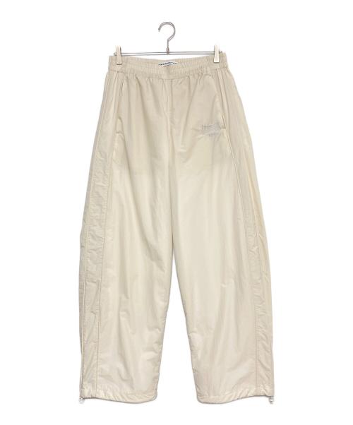ALEXANDER WANG（アレキサンダー・ワン）ALEXANDER WANG (アレキサンダーワン) トラックパンツ アイボリー サイズ:Mの古着・服飾アイテム
