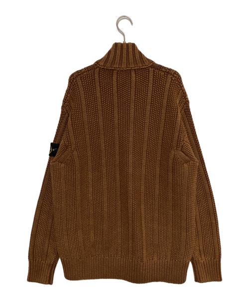 STONE ISLAND（ストーンアイランド）STONE ISLAND (ストーンアイランド) Faded Drivers Sweater ブラウン サイズ:Lの古着・服飾アイテム