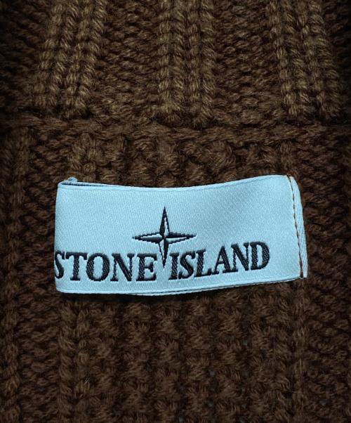 STONE ISLAND（ストーンアイランド）STONE ISLAND (ストーンアイランド) Faded Drivers Sweater ブラウン サイズ:Lの古着・服飾アイテム