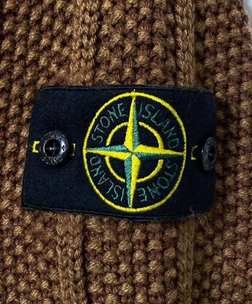 STONE ISLAND（ストーンアイランド）STONE ISLAND (ストーンアイランド) Faded Drivers Sweater ブラウン サイズ:Lの古着・服飾アイテム