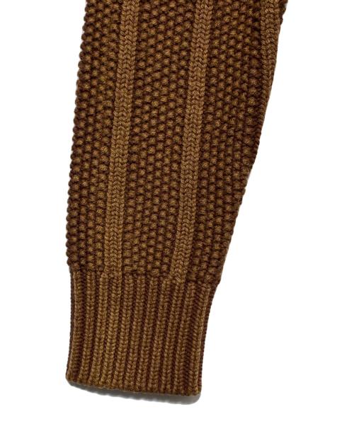 STONE ISLAND（ストーンアイランド）STONE ISLAND (ストーンアイランド) Faded Drivers Sweater ブラウン サイズ:Lの古着・服飾アイテム