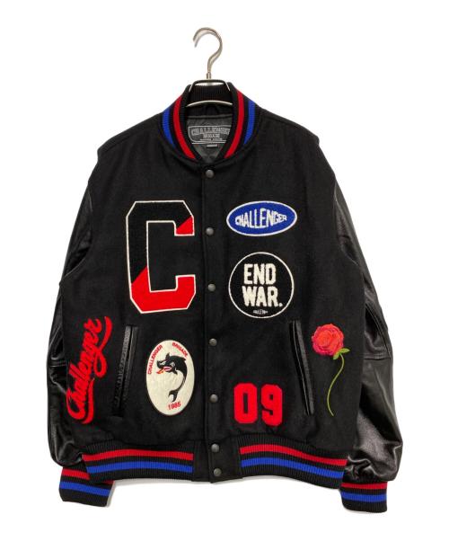 CHALLENGER（チャレンジャー）CHALLENGER (チャレンジャー) 15th VARSITY JACKET ブラック サイズ:Mの古着・服飾アイテム