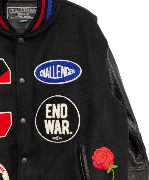 CHALLENGER（チャレンジャー）CHALLENGER (チャレンジャー) 15th VARSITY JACKET ブラック サイズ:Mの古着・服飾アイテム