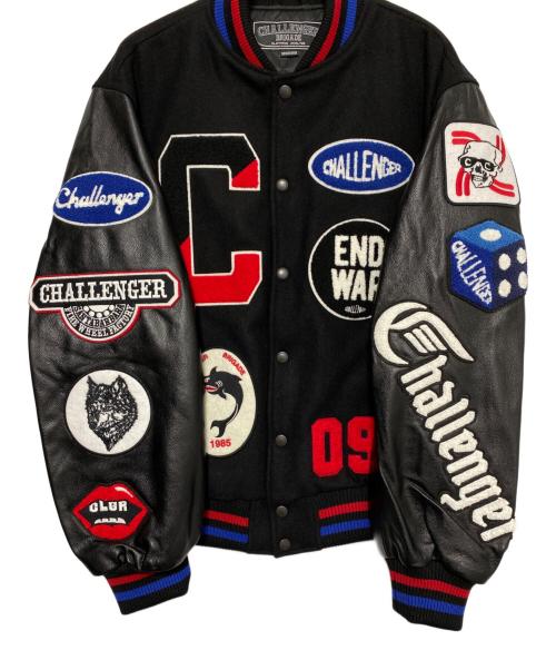 CHALLENGER（チャレンジャー）CHALLENGER (チャレンジャー) 15th VARSITY JACKET ブラック サイズ:Mの古着・服飾アイテム