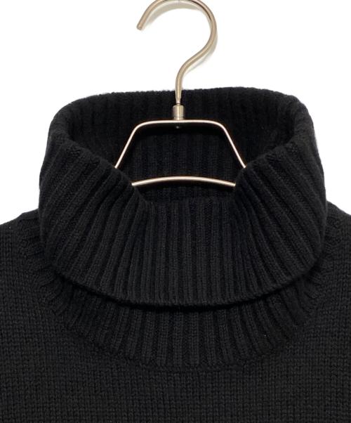 NEIGHBORHOOD（ネイバーフッド）NEIGHBORHOOD (ネイバーフッド) TURTLENECK SWEATER ブラック サイズ:Lの古着・服飾アイテム