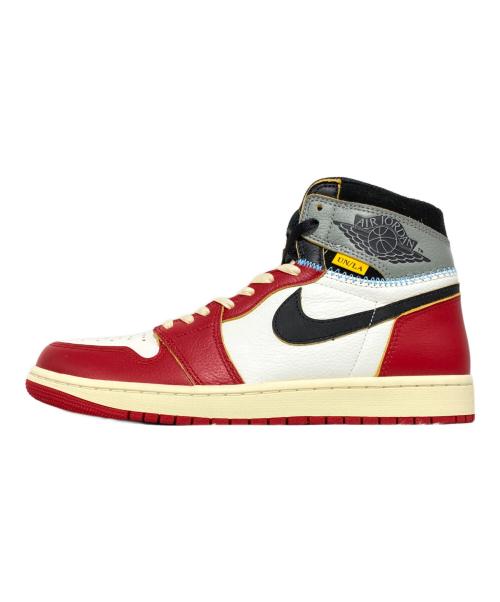 NIKE（ナイキ）NIKE (ナイキ) UNION (ユニオン) Air Jordan 1 Retro High OG レッド サイズ:28cm(US10)の古着・服飾アイテム