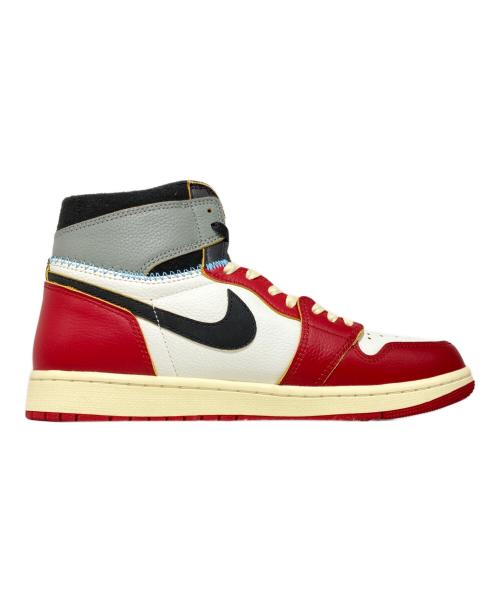 NIKE（ナイキ）NIKE (ナイキ) UNION (ユニオン) Air Jordan 1 Retro High OG レッド サイズ:28cm(US10)の古着・服飾アイテム