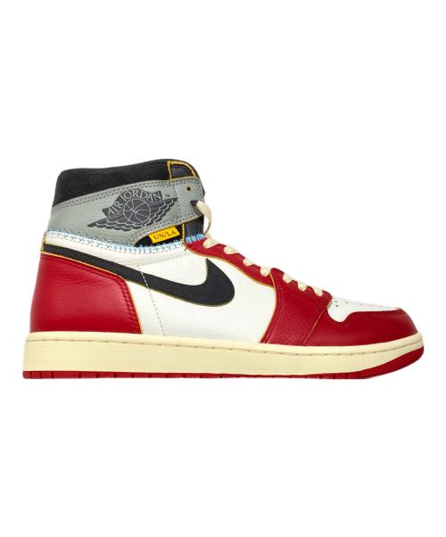 NIKE（ナイキ）NIKE (ナイキ) UNION (ユニオン) Air Jordan 1 Retro High OG レッド サイズ:28cm(US10)の古着・服飾アイテム