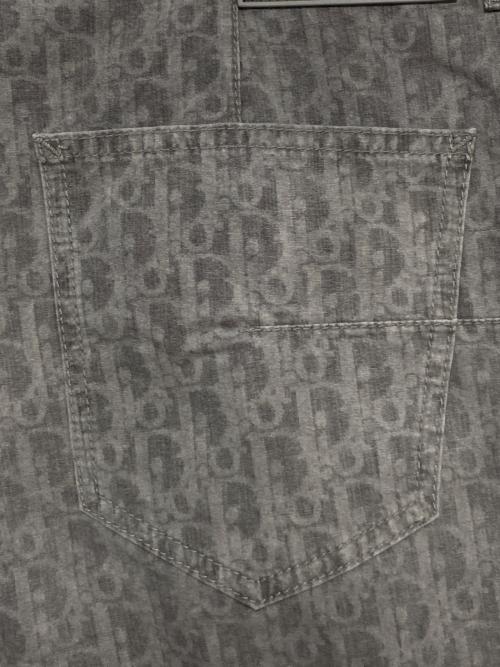 Dior（ディオール）Dior (ディオール) オブリークヘリテージパンツ グレー サイズ:48の古着・服飾アイテム