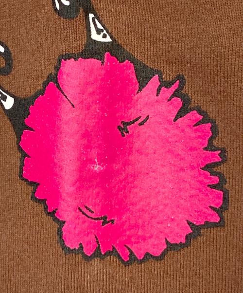 CHROME HEARTS（クロムハーツ）CHROME HEARTS (クロムハーツ) MATTY BOY (マッティー ボーイ) PPO STRUCTURE SWTSHRT ブラウン サイズ:XLの古着・服飾アイテム