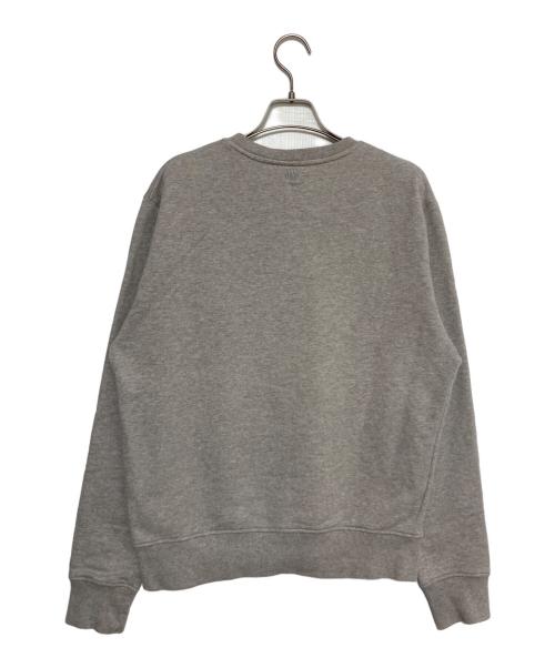 AMI Alexandre Mattiussi（アミアレクサンドルマテュッシ）AMI Alexandre Mattiussi (アミアレクサンドルマテュッシ) COTTON SWEATSHIRT ライトグレー サイズ:Lの古着・服飾アイテム