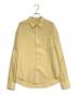 AMI Alexandre Mattiussi（アミアレクサンドルマテュッシ）の古着「LONG-SLEEVE SHIRT」｜イエロー